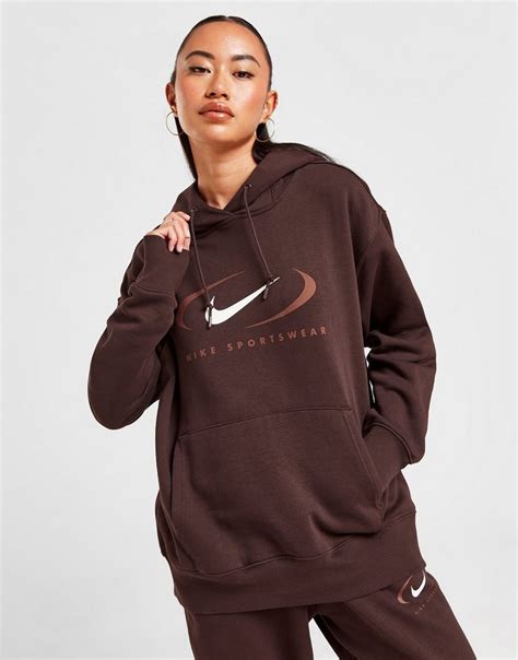 nike swoosh hoodie weiß blau|nike sportswear swoosh overhead hoodie.